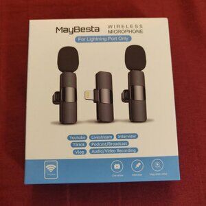 MayBesta Wireless Microphone for iPhone/iPad